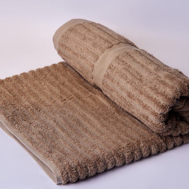 Bath Large Towel (Taupe) - Image 2